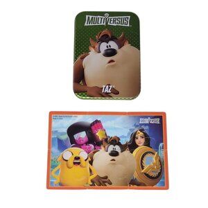 McDonalds Happy Meal Multiversus Mini Puzzle Tin Taz Wonder Woman Mix Match